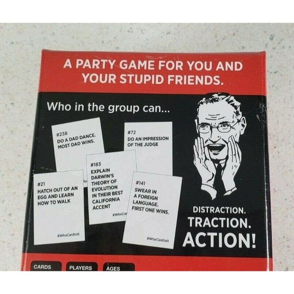 Who Can Do It Party Game New Sealed - Picture 7 of 8